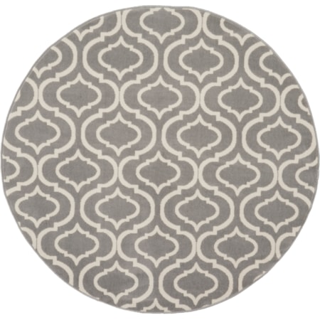 5'3" Round  Rug