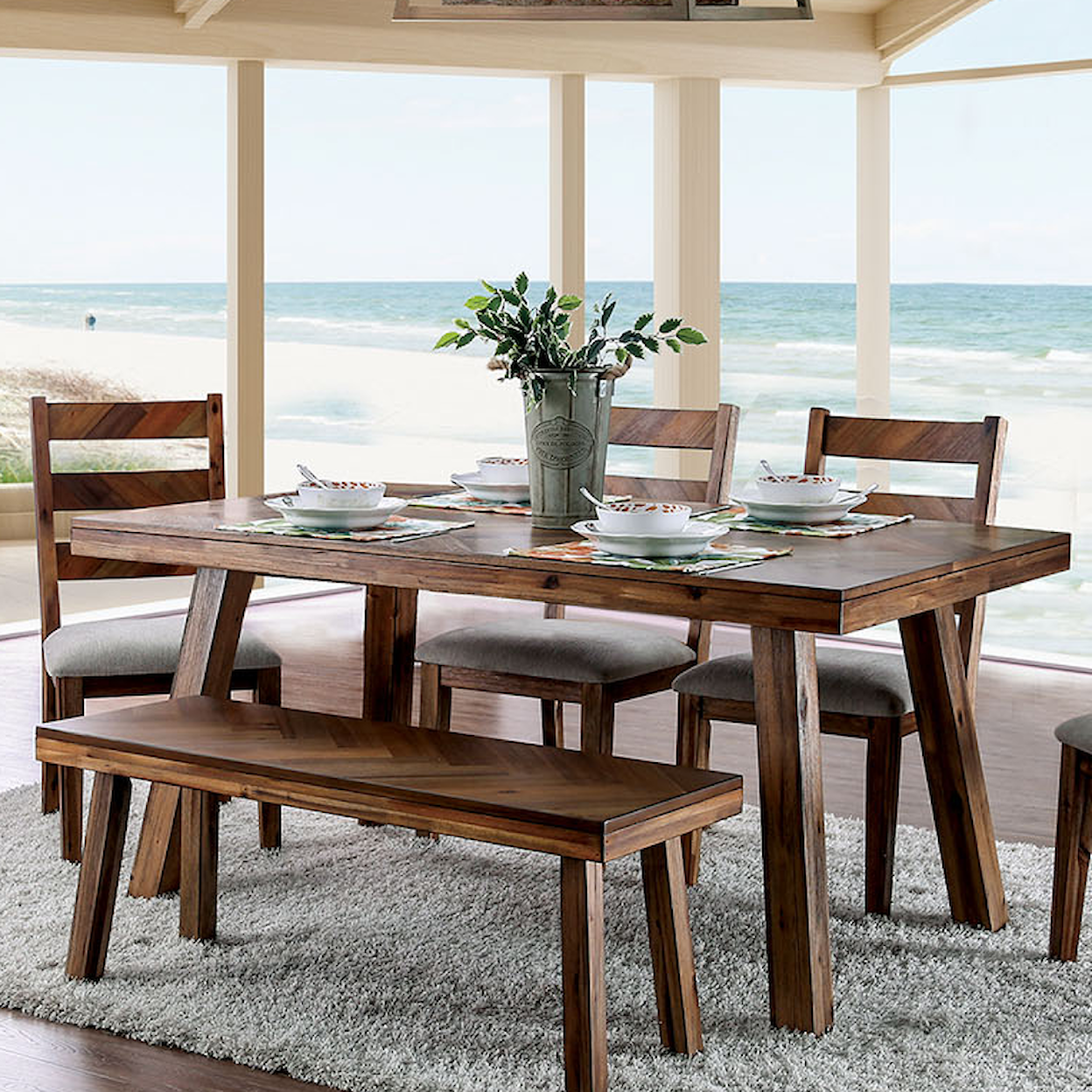 Furniture of America - FOA Signe Dining Table