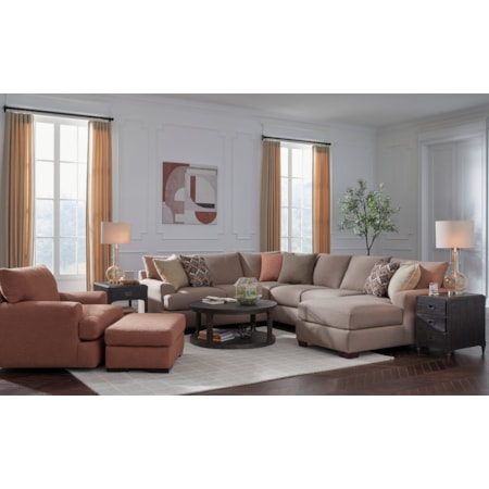 5-Seat Sectional Sofa