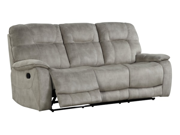 Manual Reclining Sofa and Loveseat Set