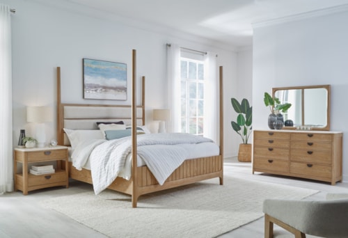 Transitional 5-Piece Queen Bedroom Set