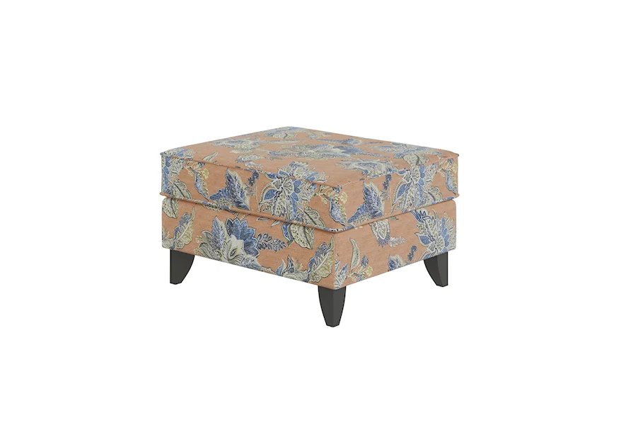 5002 TREATY LINEN Accent Ottoman by Fusion Furniture at Esprit Decor Home Furnishings