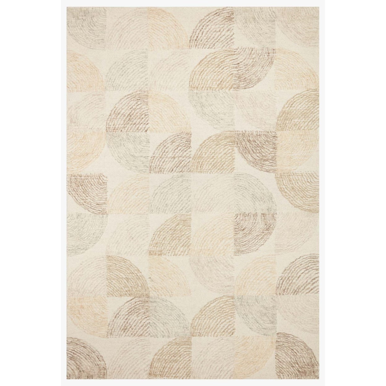 Reeds Rugs Milo 18" x 18"  Pebble / Multi Rug