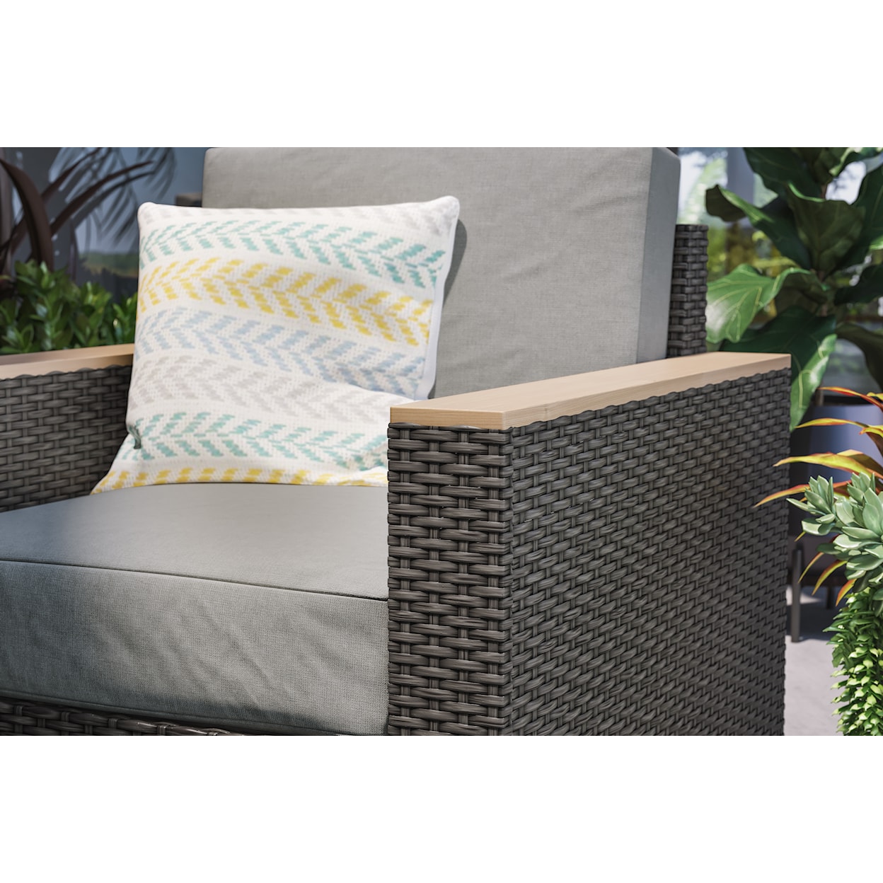 homestyles Boca Raton Outdoor Arm Chair