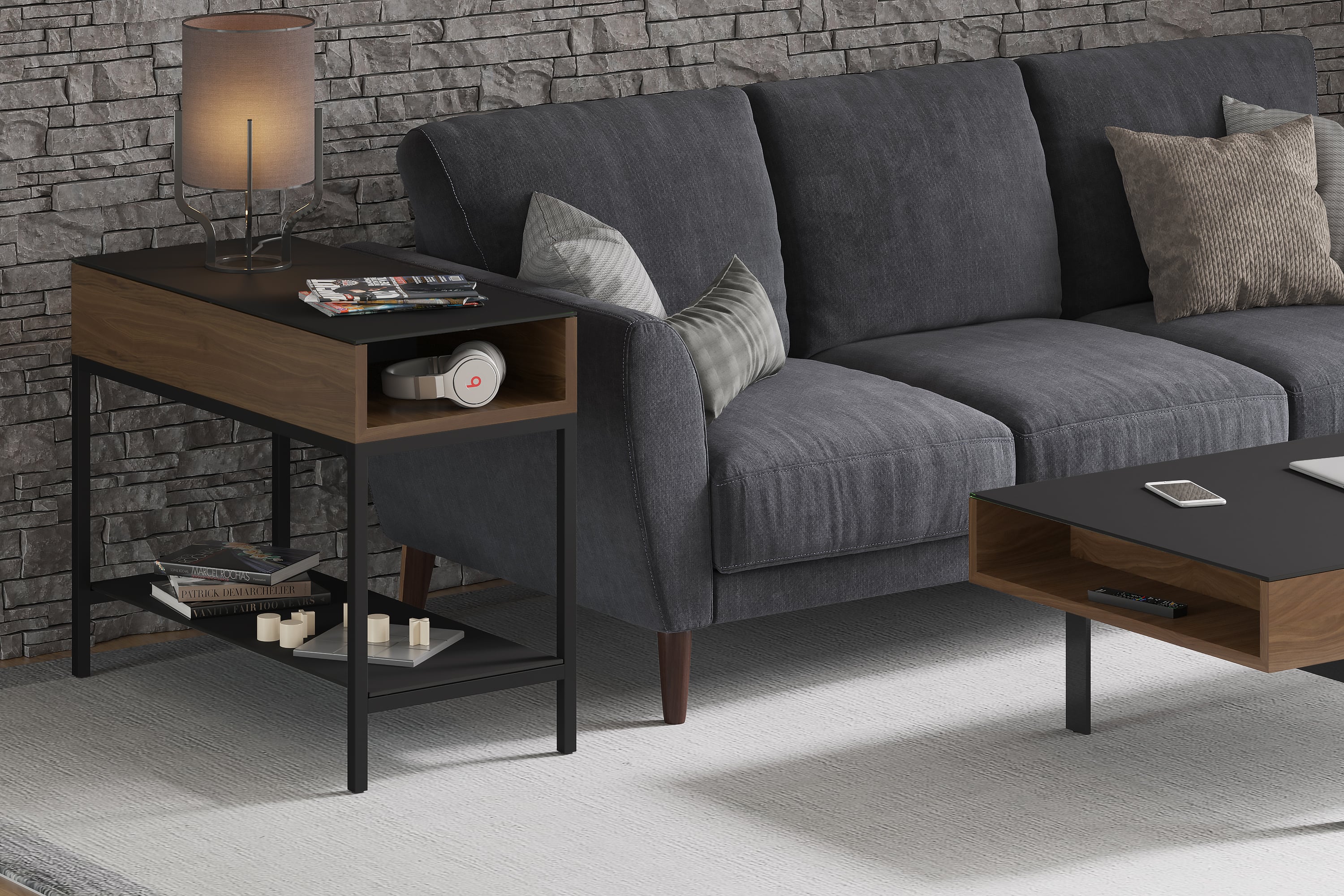 BDI Reveal End Table