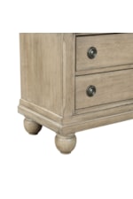 Liberty Furniture Rustic Traditions Rustic 3-Drawer Nightstand