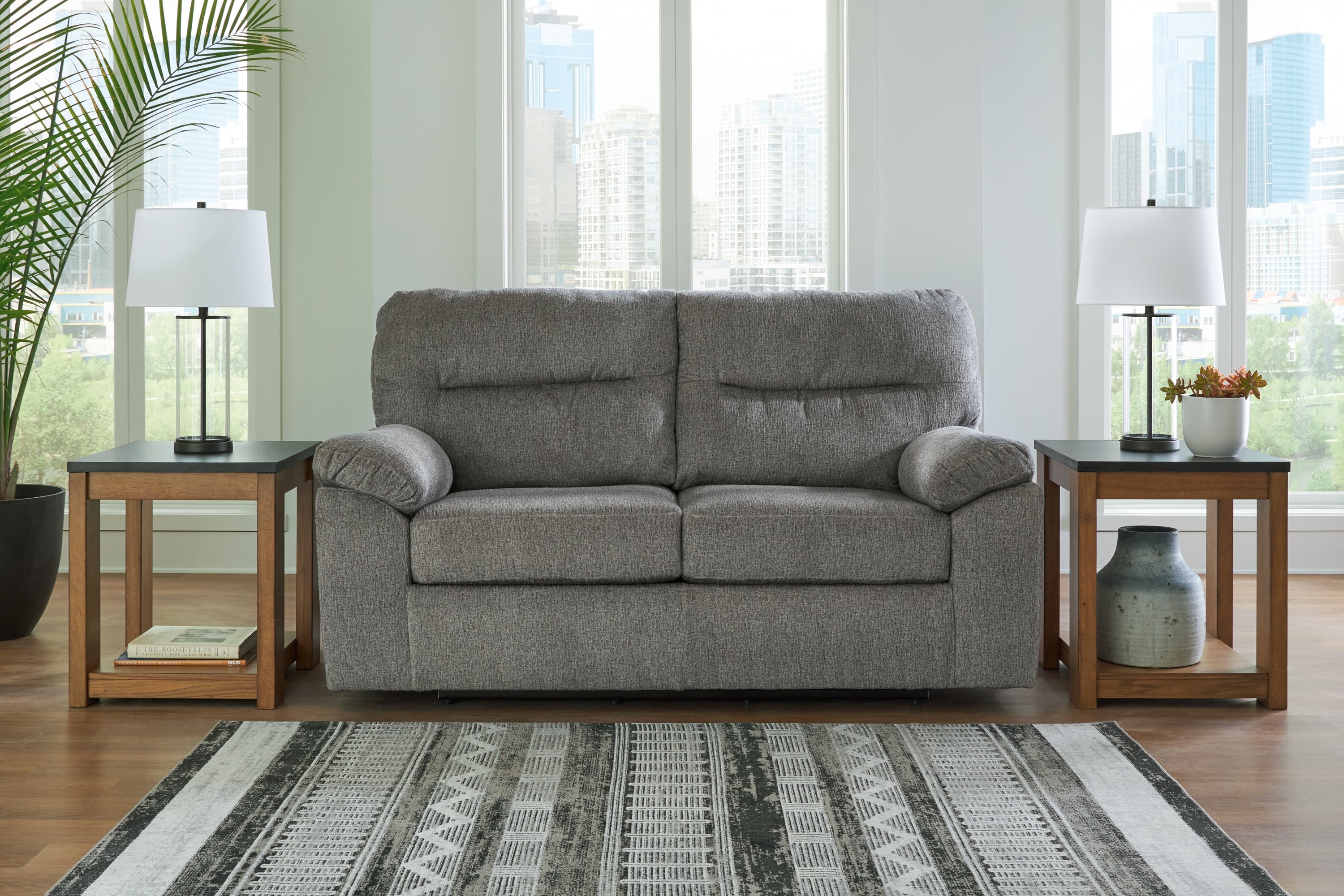 Signature Design by Ashley Bindura Glider Loveseat