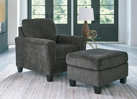 Benchcraft Erinslane Chair and Ottoman