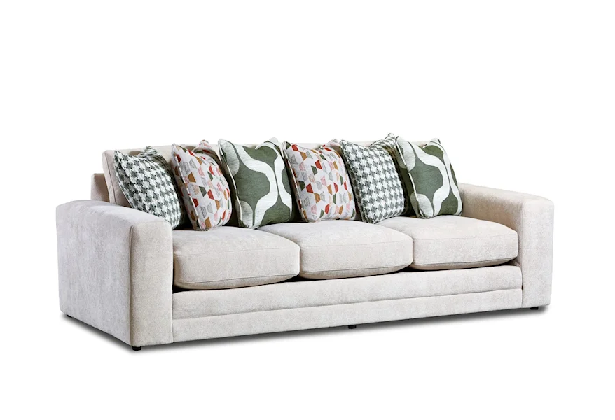 7000 GLAM SQUAD SAND Sofa by Fusion Furniture at Furniture Barn