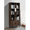 Milton Greens Stars Bookshelves 75" H DARK WALNUT BOOK SHELVES |