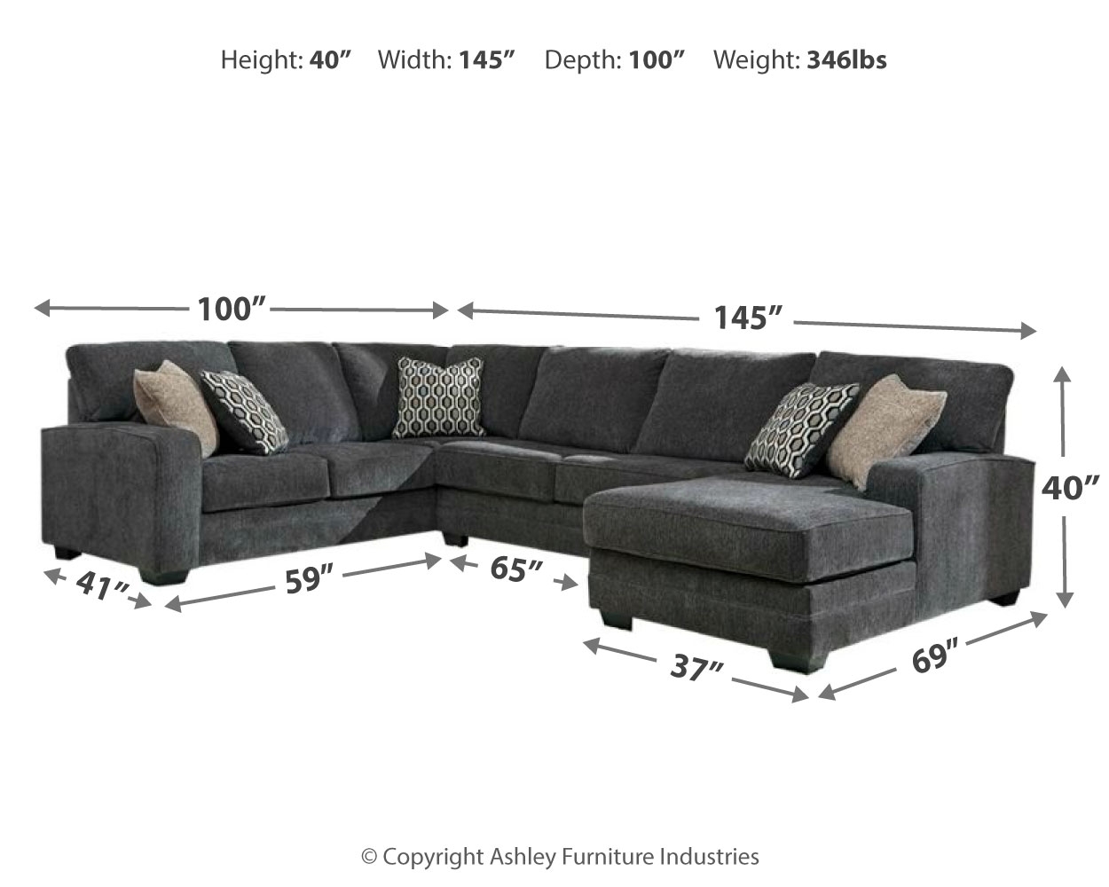 Sectional With Chaise