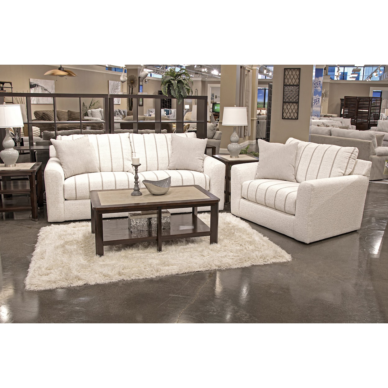 Jackson Furniture Lindsey 2-Piece Sleeper Sofa Living Room Set