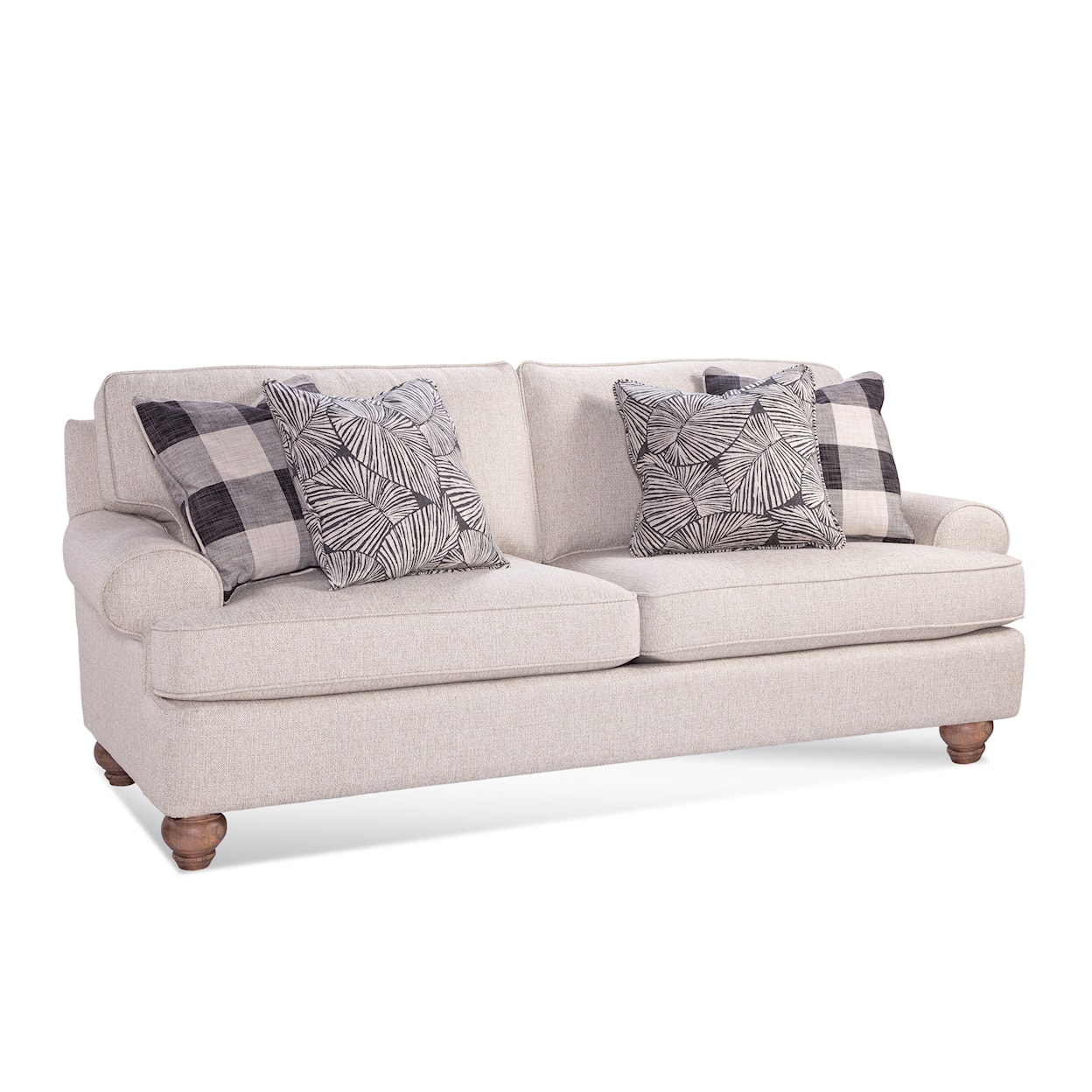 Braxton Culler Artisan Landing 2 over 2 Queen Sleeper Sofa