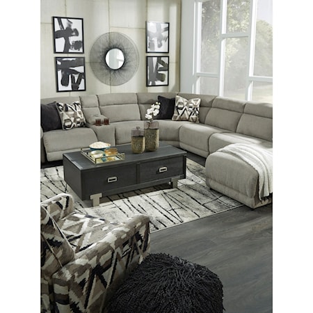 Power Reclining Sectional