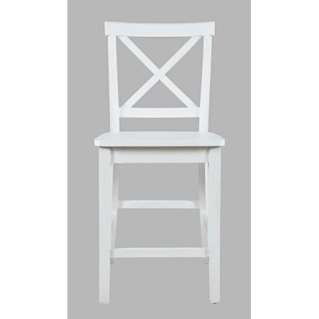 X Back Counter Stool