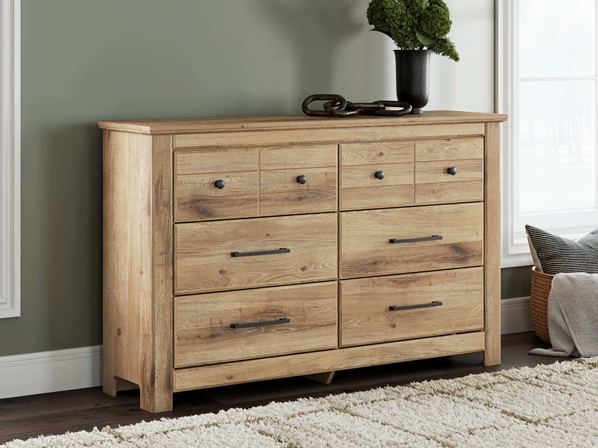 Signature Design by Ashley Makidern Six Drawer Dresser