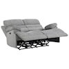 Homelegance Furniture Sherbrook Dual Power Reclining Loveseat