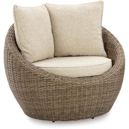 Swivel Lounge with Cushion