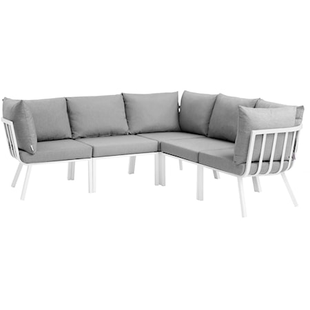 Outdoor 5 Piece Sectional