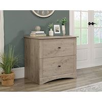 Transitional Two-Drawer Lateral File Cabinet