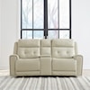 Libby Carrington Power Reclining Loveseat