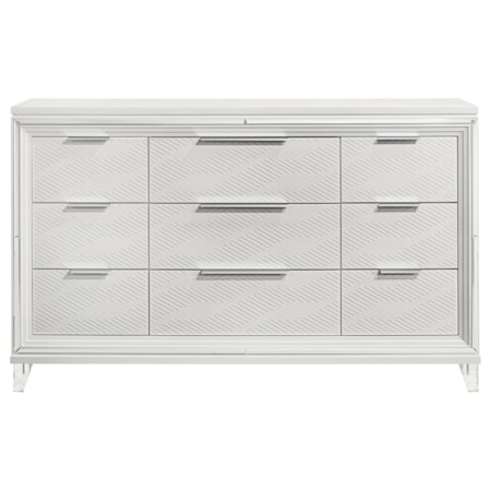 Marmore 9-Drawer Dresser Cabinet