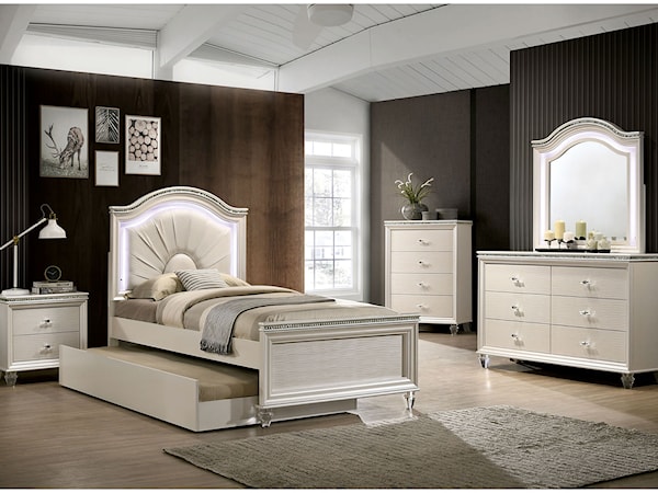 Twin Bedroom Set with Trundle