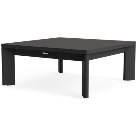 36" Square Aluminum Coffee Table
