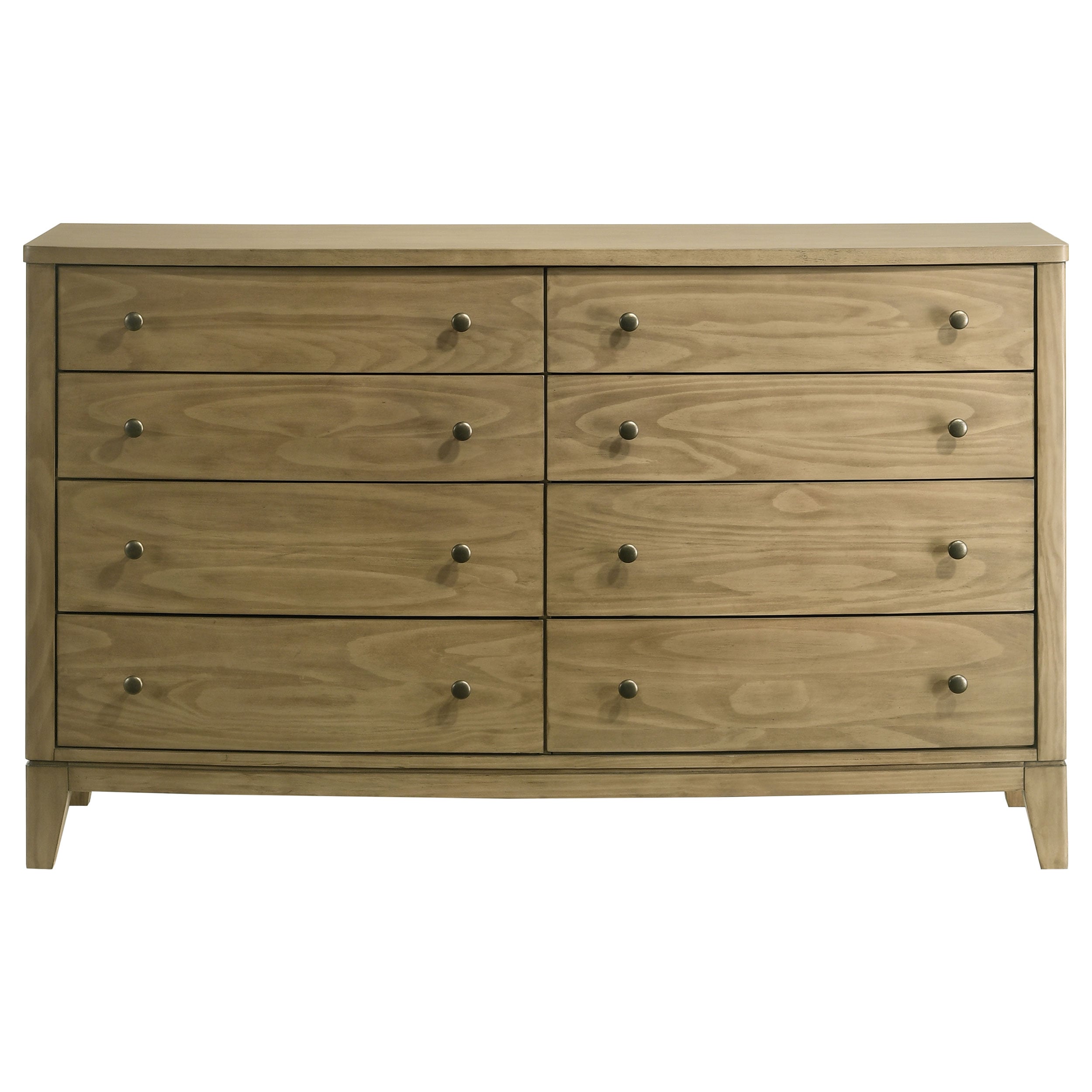 Granada 8-drawer Dresser Cabinet Pine