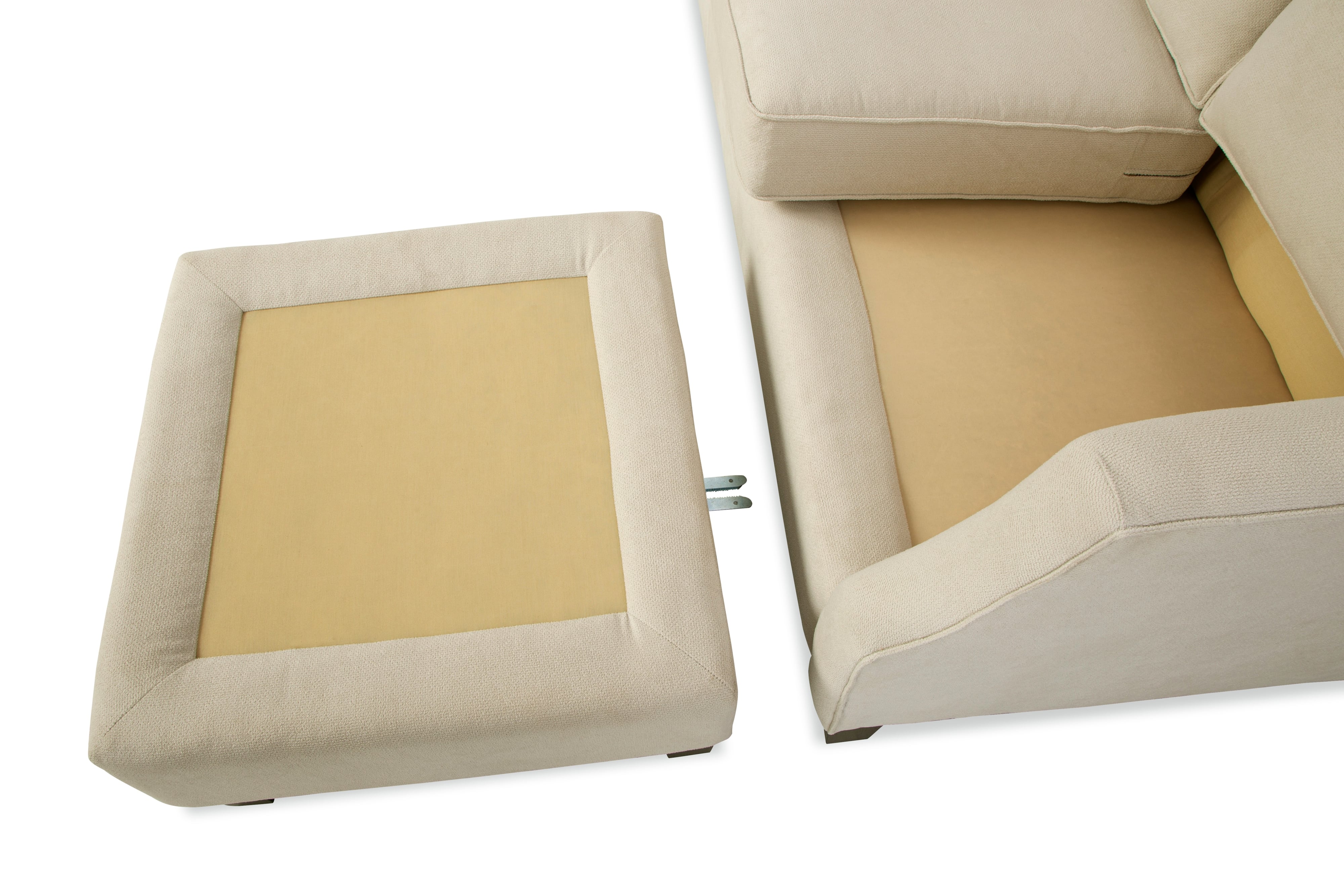 Craftmaster M9 Custom - Design Options Sofa with Floating Ottoman Chaise