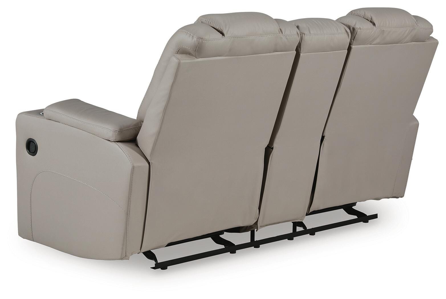 Glider Rec Loveseat W/console
