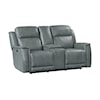 Bassett Club Level - Conover Power Reclining Console Loveseat