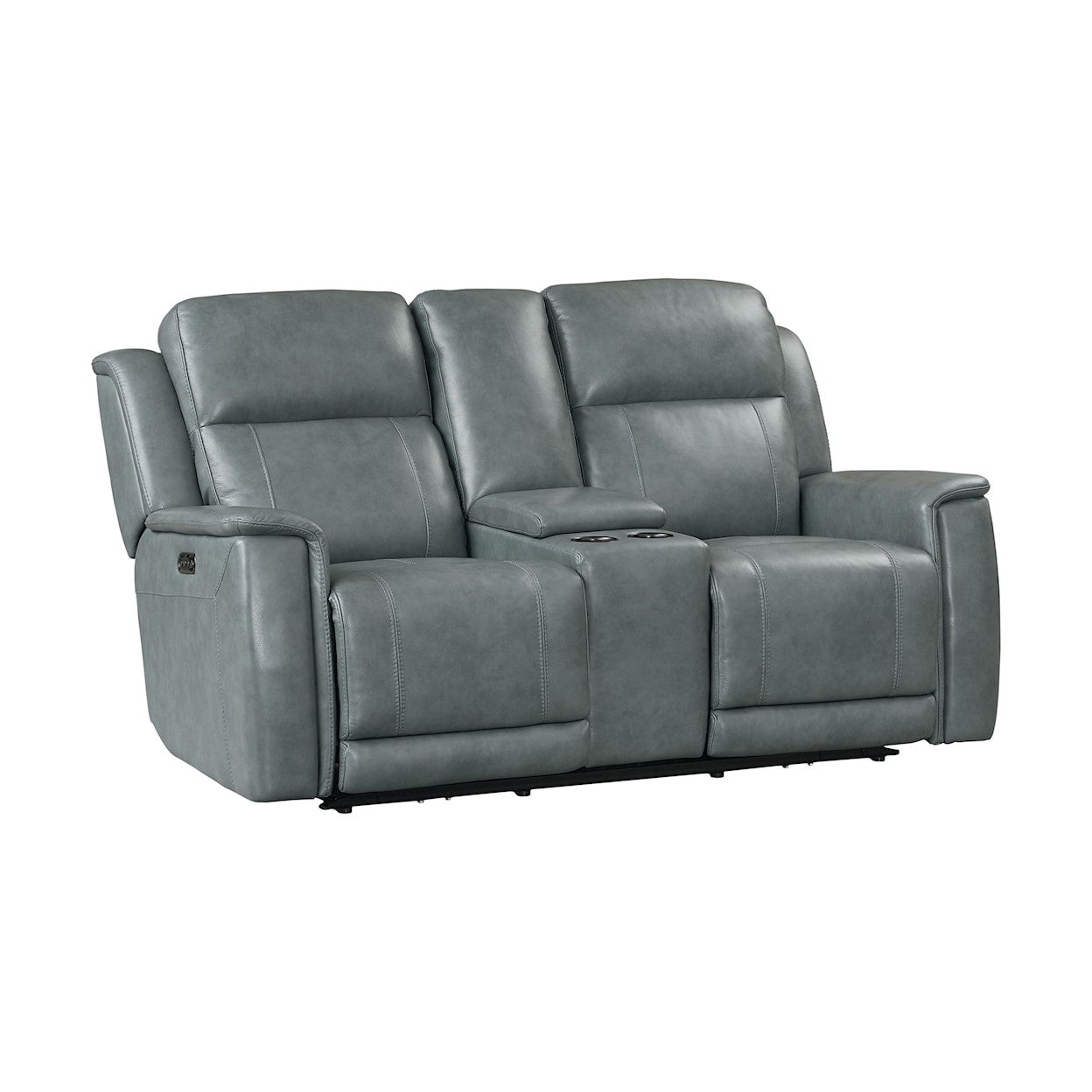 Bassett Club Level - Conover Power Reclining Console Loveseat