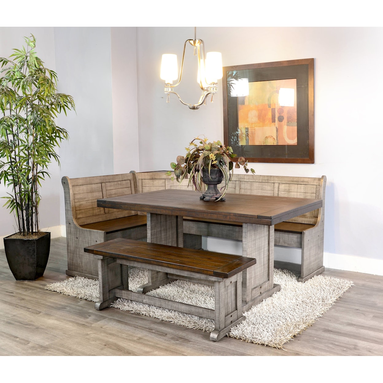 Sunny Designs Homestead Hills Breakfast Nook