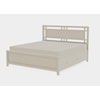 Mavin Atwood Group Atwood King Right Drawerside Gridwork Bed