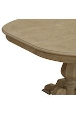 Liberty Furniture Magnolia Manor Traditional Pedestal Table with 18" Leaf