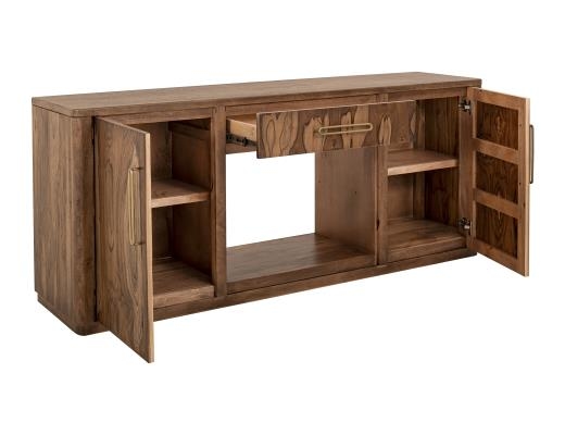 International Furniture Direct Balam 1-Drawer Entertainment Center