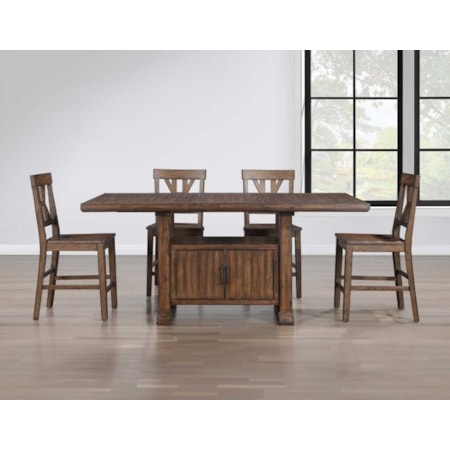 5-Piece Counter Dining Set