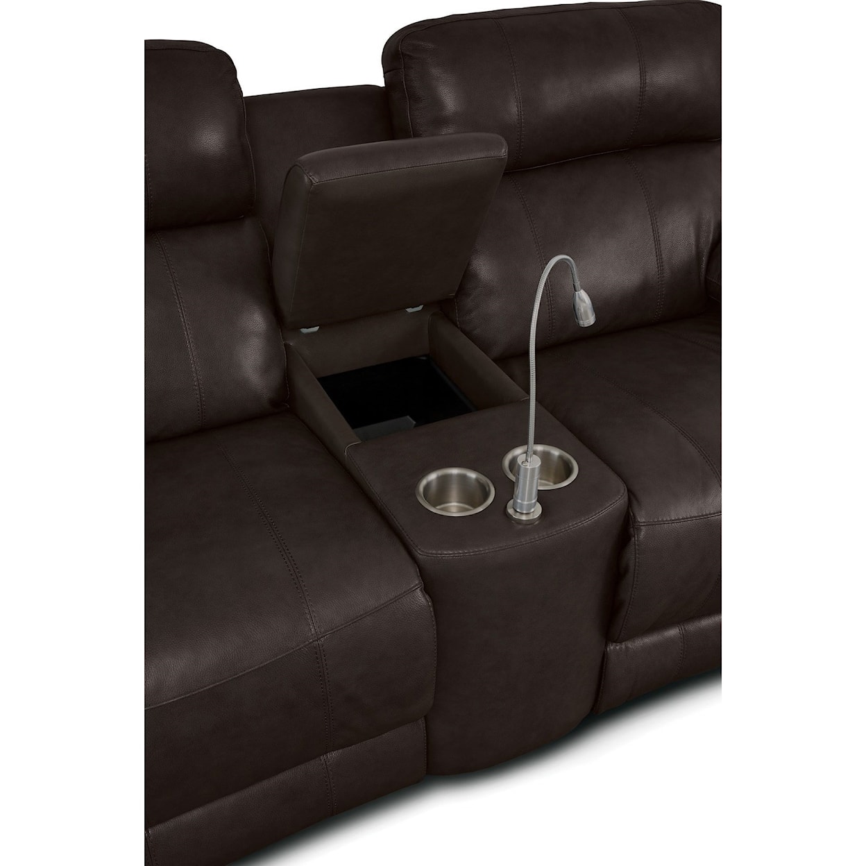 Palliser Finley Finley Power Reclining Console Loveseat