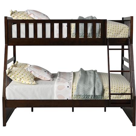 Twin Size Over Full Size Bunk Bed