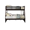 Alex's Furniture Shira Twin Size Over Full Size Bunk Bed