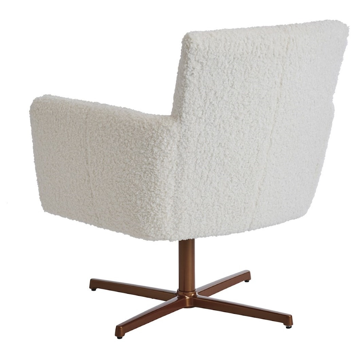 Barclay Butera Barclay Butera Upholstery Brooks Swivel Chair with Brass Base