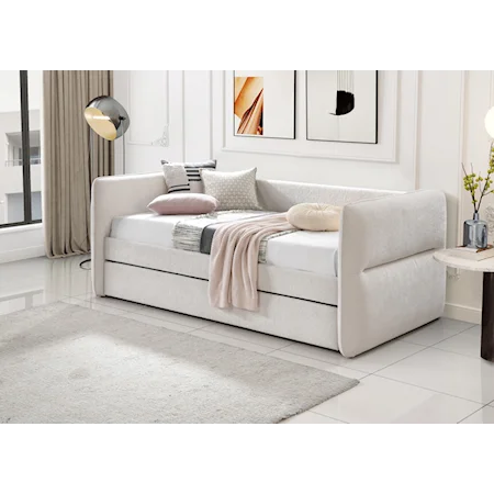 Philipa Contemporary Upholstered Daybed