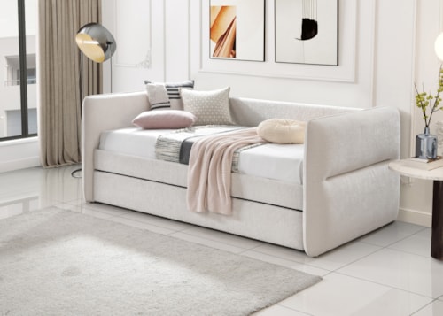 Contemporary Upholstered Daybed