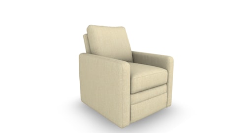 Contemporary Swivel Recliner
