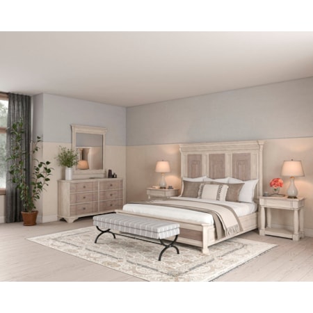 6-Piece Queen Panel Bedroom Set