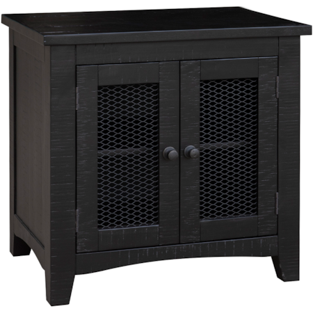 2-Door End Table