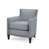 Contemporary Massey Chair with Nailheads