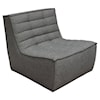 Diamond Sofa Furniture Marshall Armless Chair