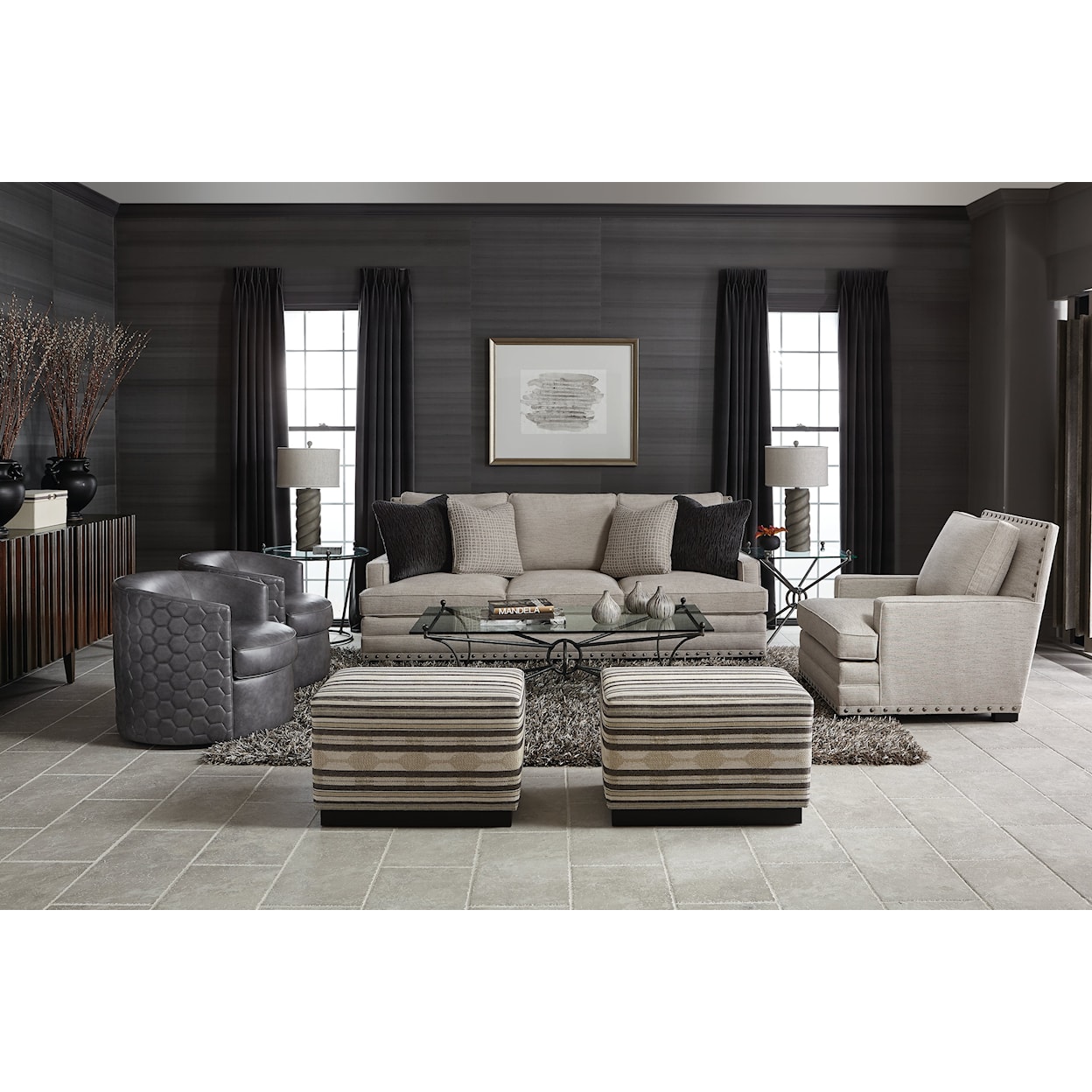 Bernhardt Cantor Sofa